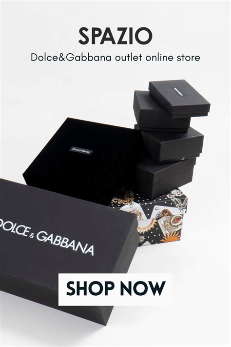 www dolce gabbana outlet|dolce and gabbana outlet online.